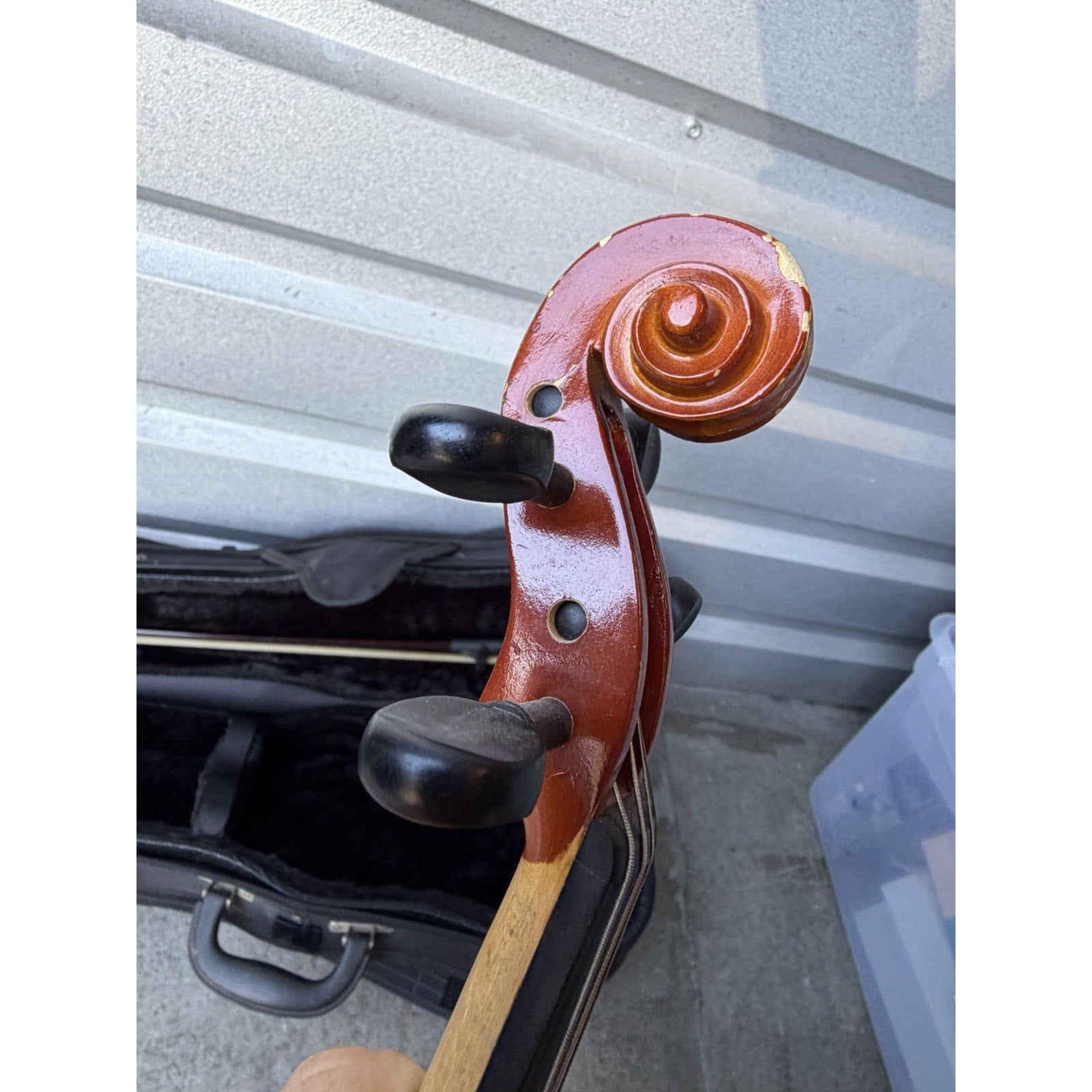 VINTAGE 2001 FRANZ HOFFMANN Etude 1/2 VIOLIN w/Bow and Case