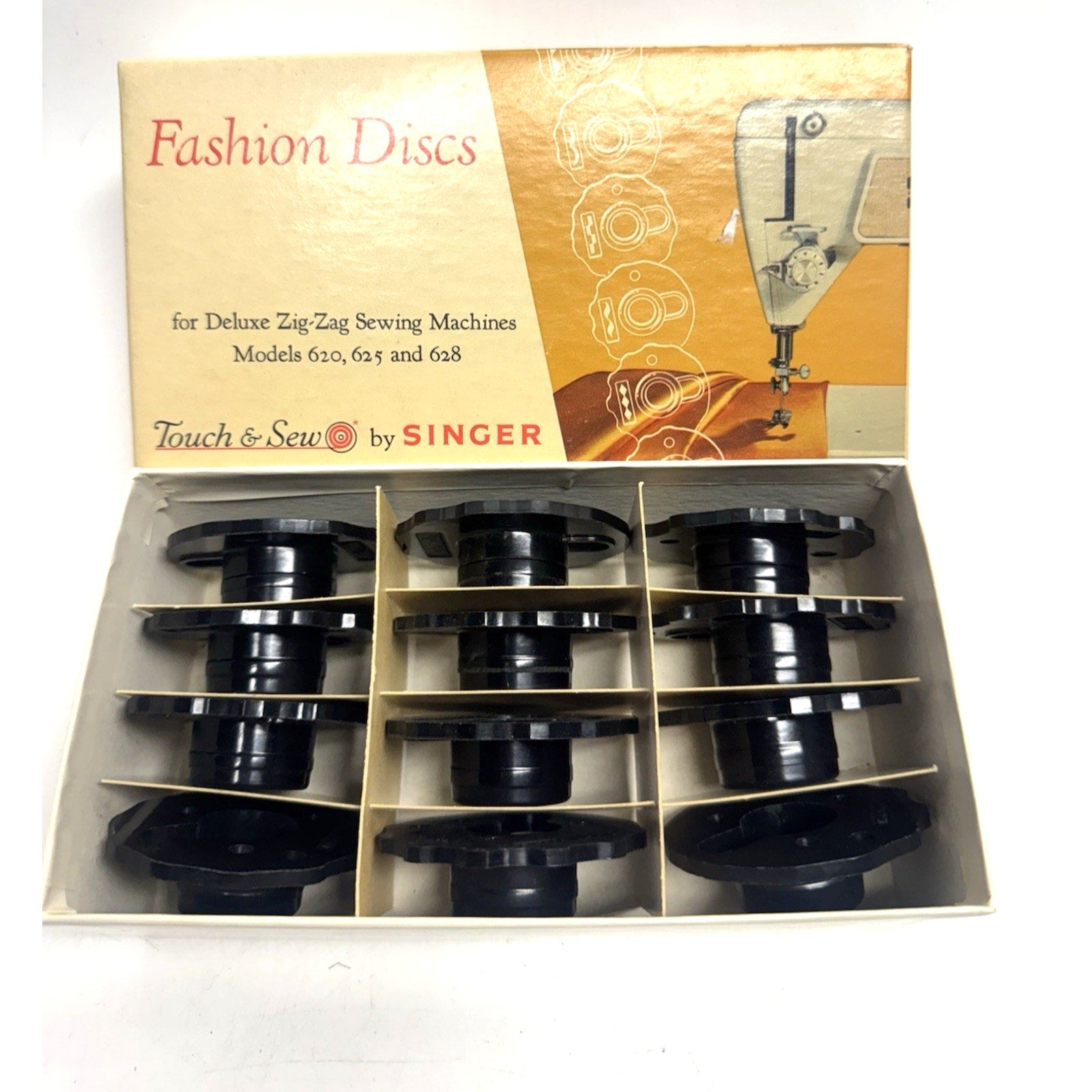 VINTAGE Singer Sewing Machine Discs X 12 Deluxe Zig Zag 600 & 603 Part 21976