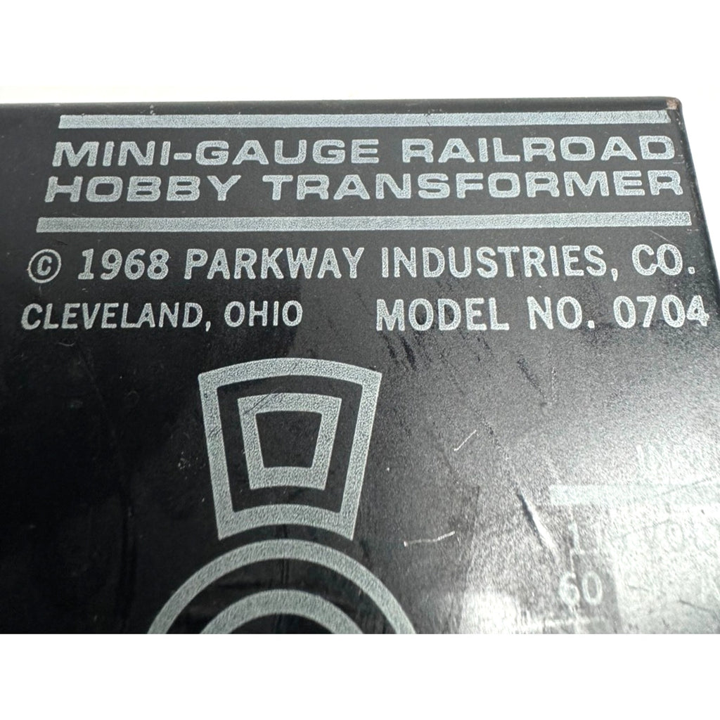 Vintage Train Transformer Adapter Parkway Mini Gaug Railroad Hobby Transformer