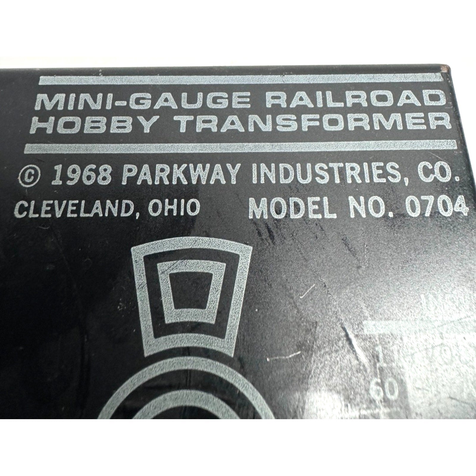 Vintage Train Transformer Adapter Parkway Mini Gaug Railroad Hobby Transformer