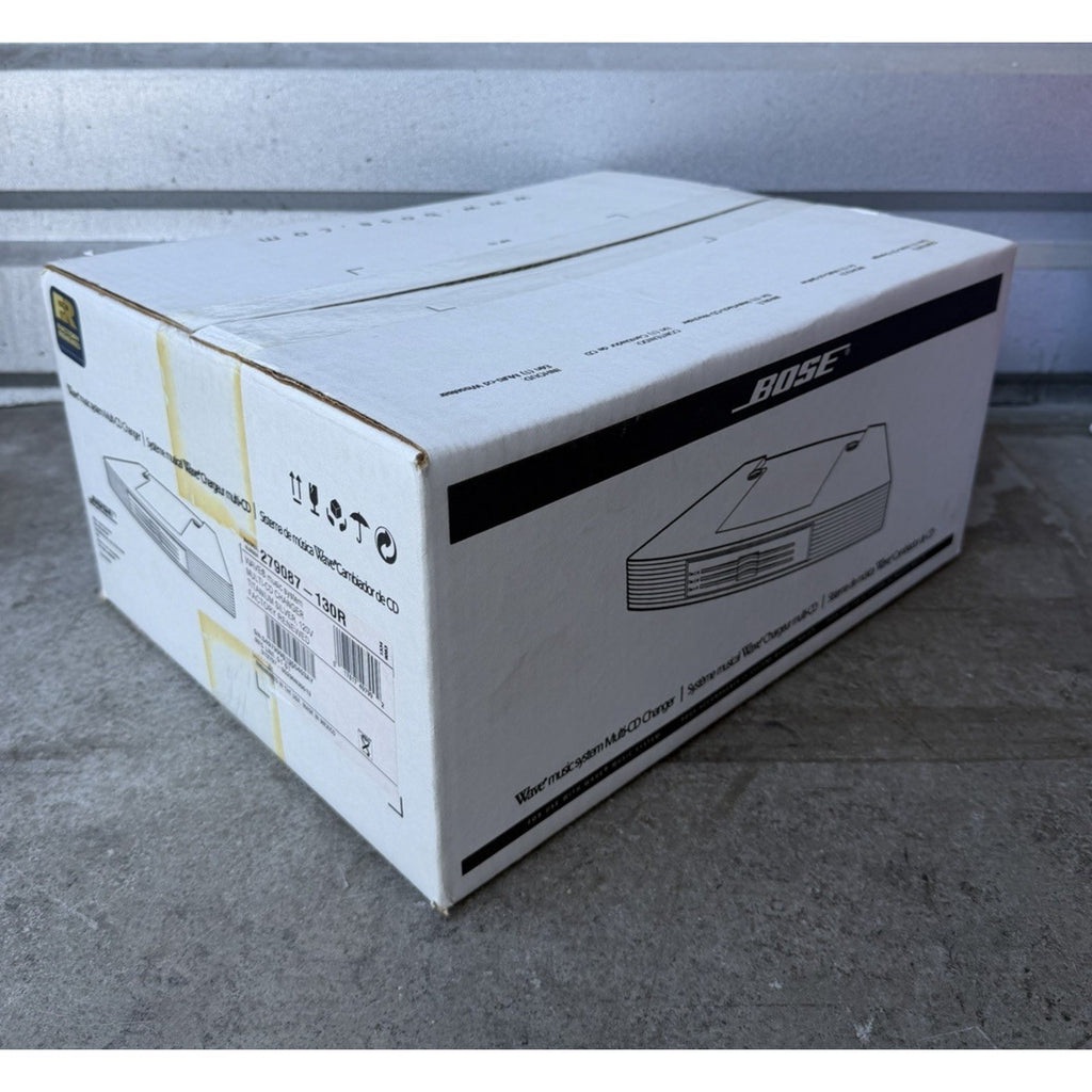 VTG Bose Wave Music System 3 Disc Multi-CD Changer 279087-130R Titanium Silver