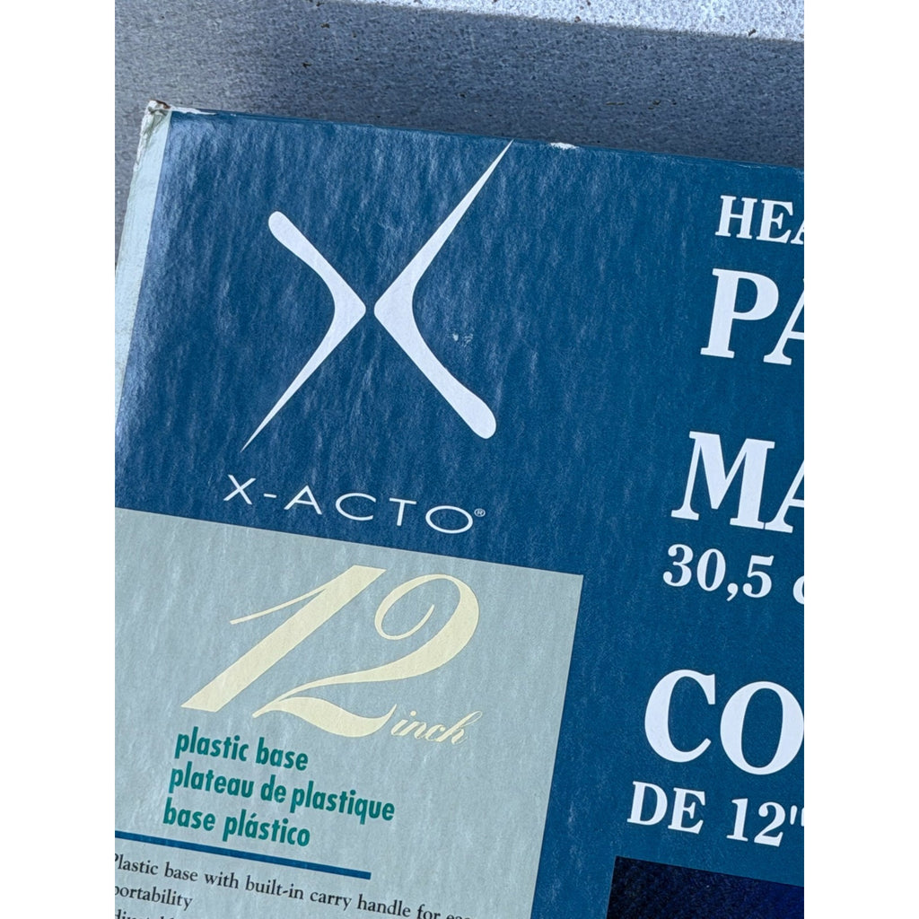 VINTAGE NEW X-ACTO 12" Paper Trimmer Steel Blade Safety Guard - Made in USA