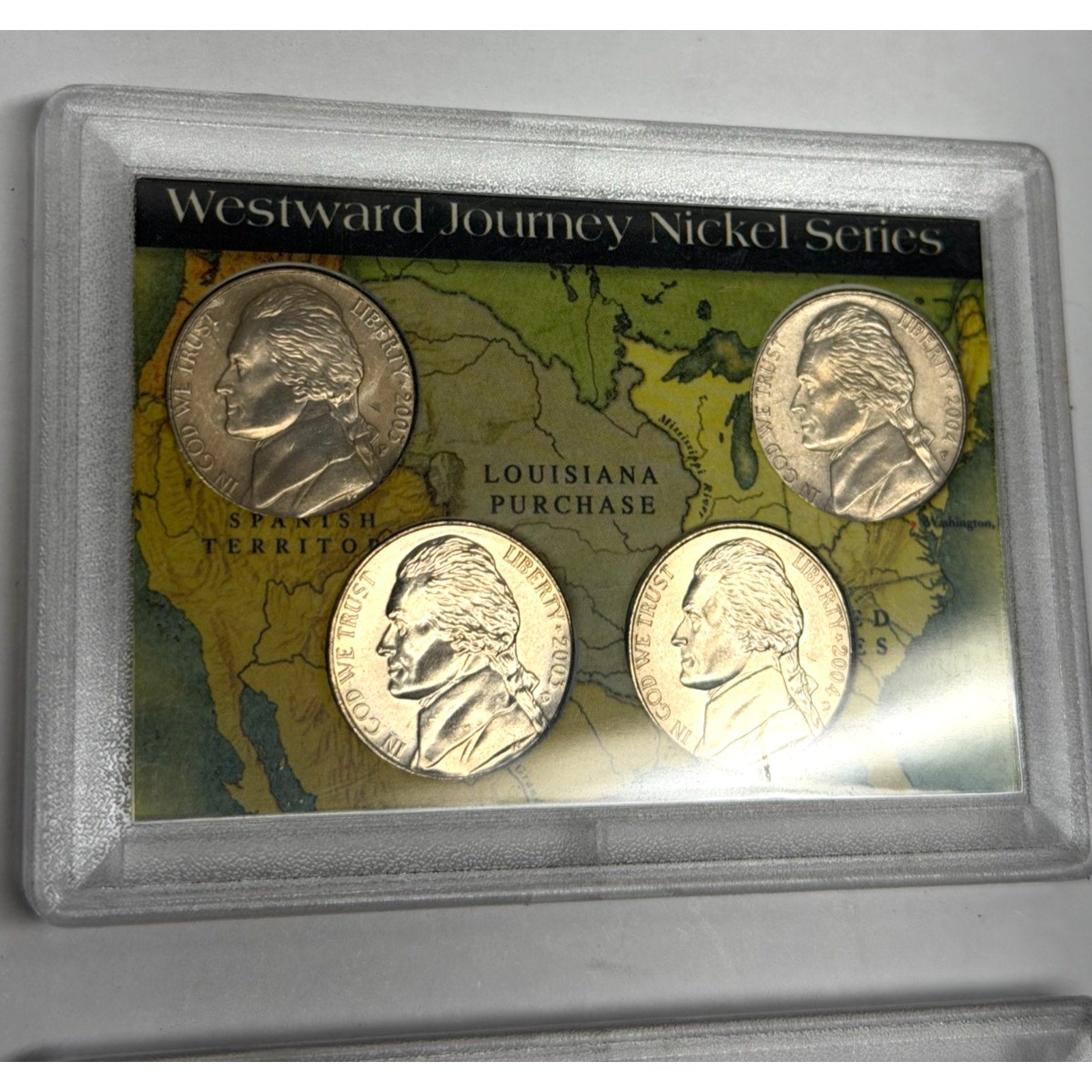 Vintage New 2004 Westward Journey Nickel Series 8 Coin Set, Lot of 2
