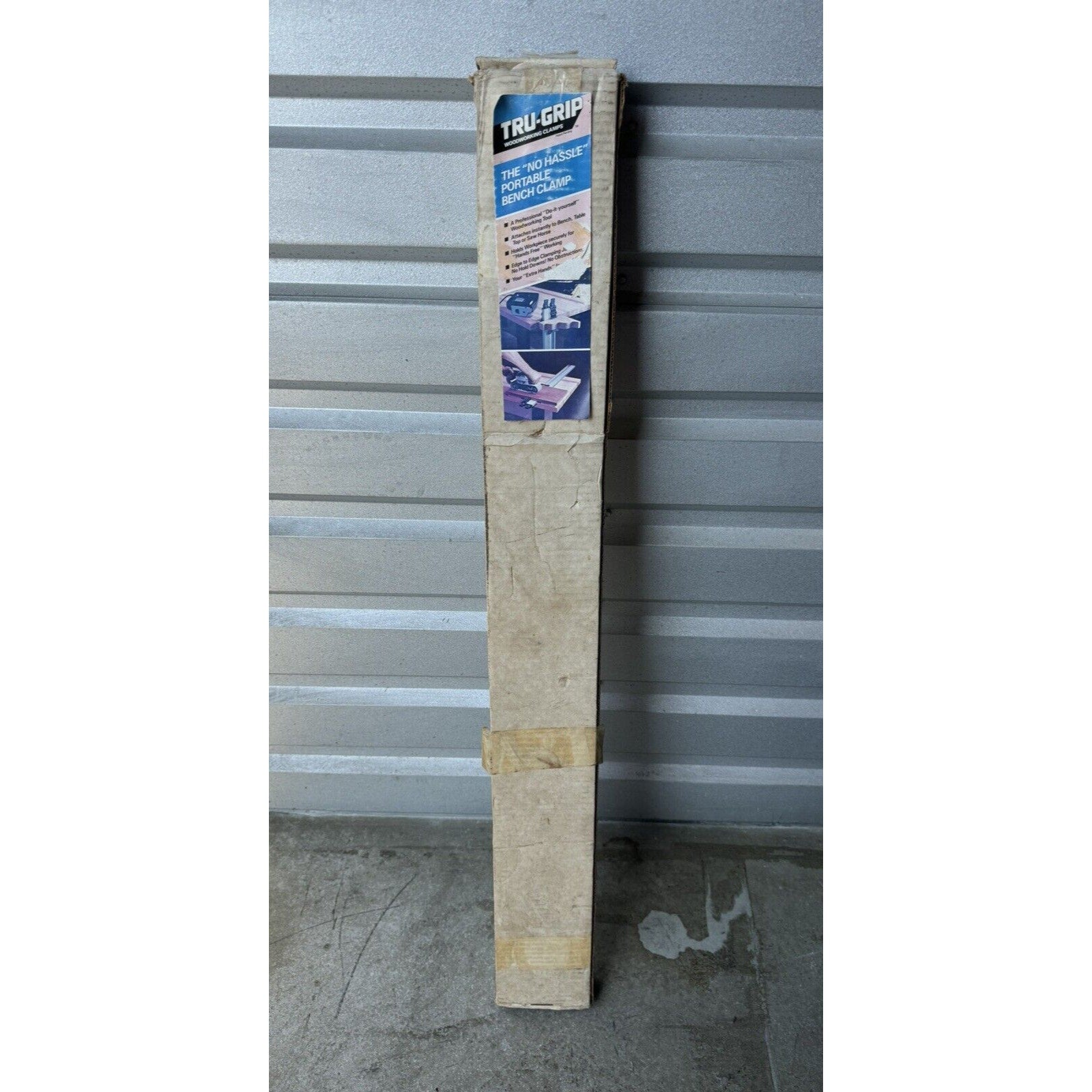 VINTAGE NOS TRU-GRIP BB36C Back-To-Back Bench Clamp 36" Grip Woodworking Tool