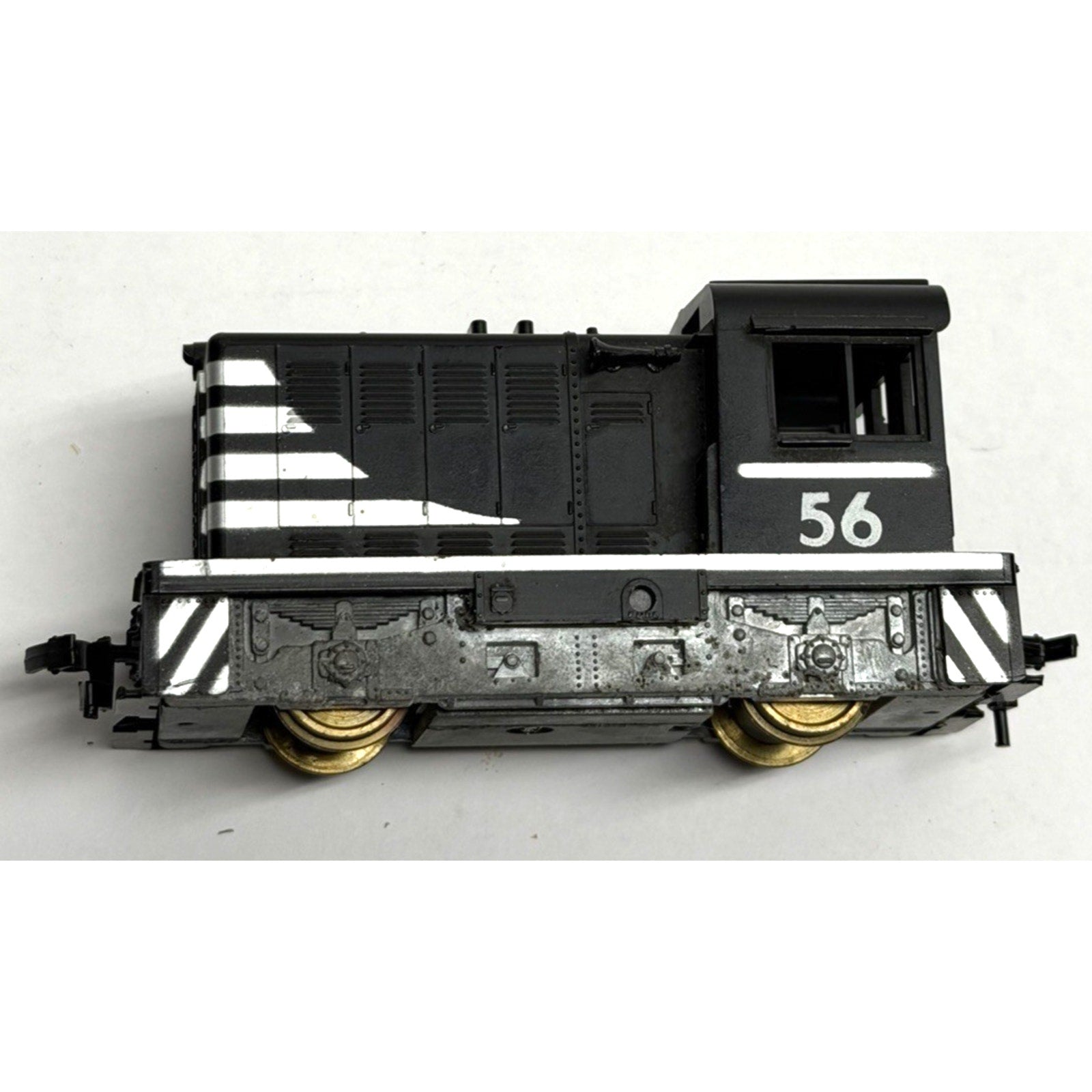 VINTAGE HO Scale Athearn 2991 Black Industrial Switcher “Hustler”