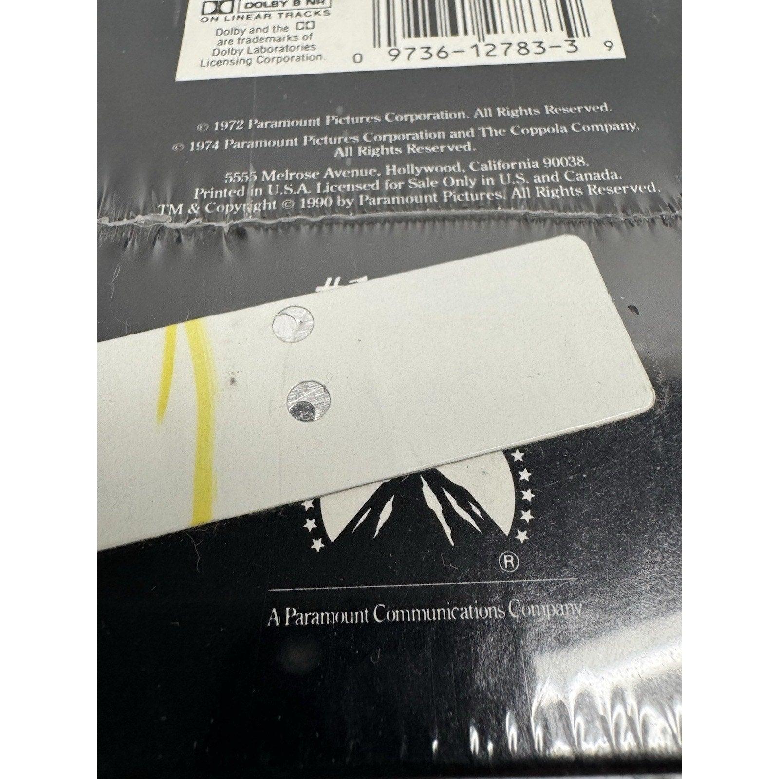 Vintage FACTORY SEALED "RARE" The Godfather: Parts 1 & 2 (VHS, 4 Tape Set)