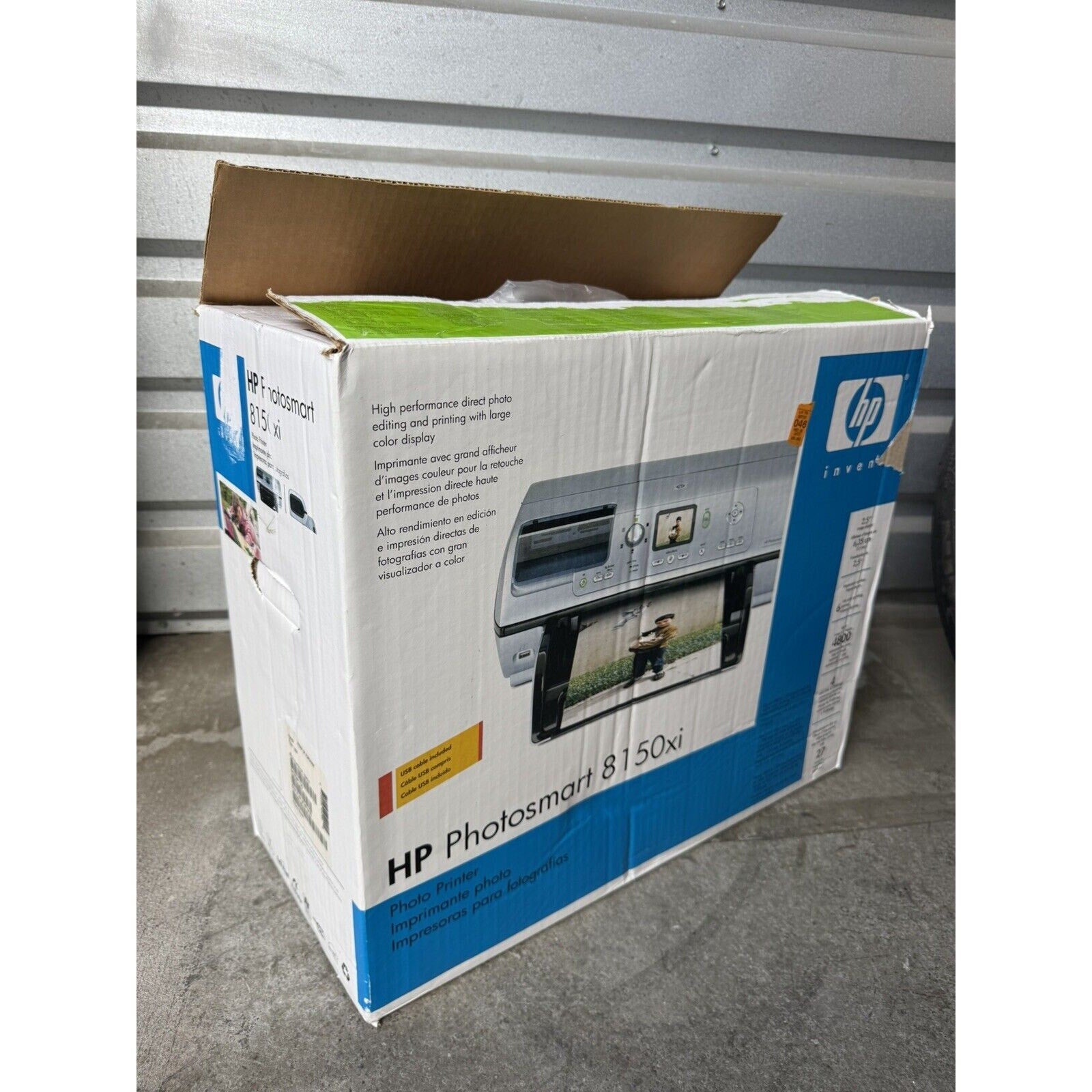 VINTAGE 2004 NOS HP PhotoSmart 8150xi Inkjet Printer
