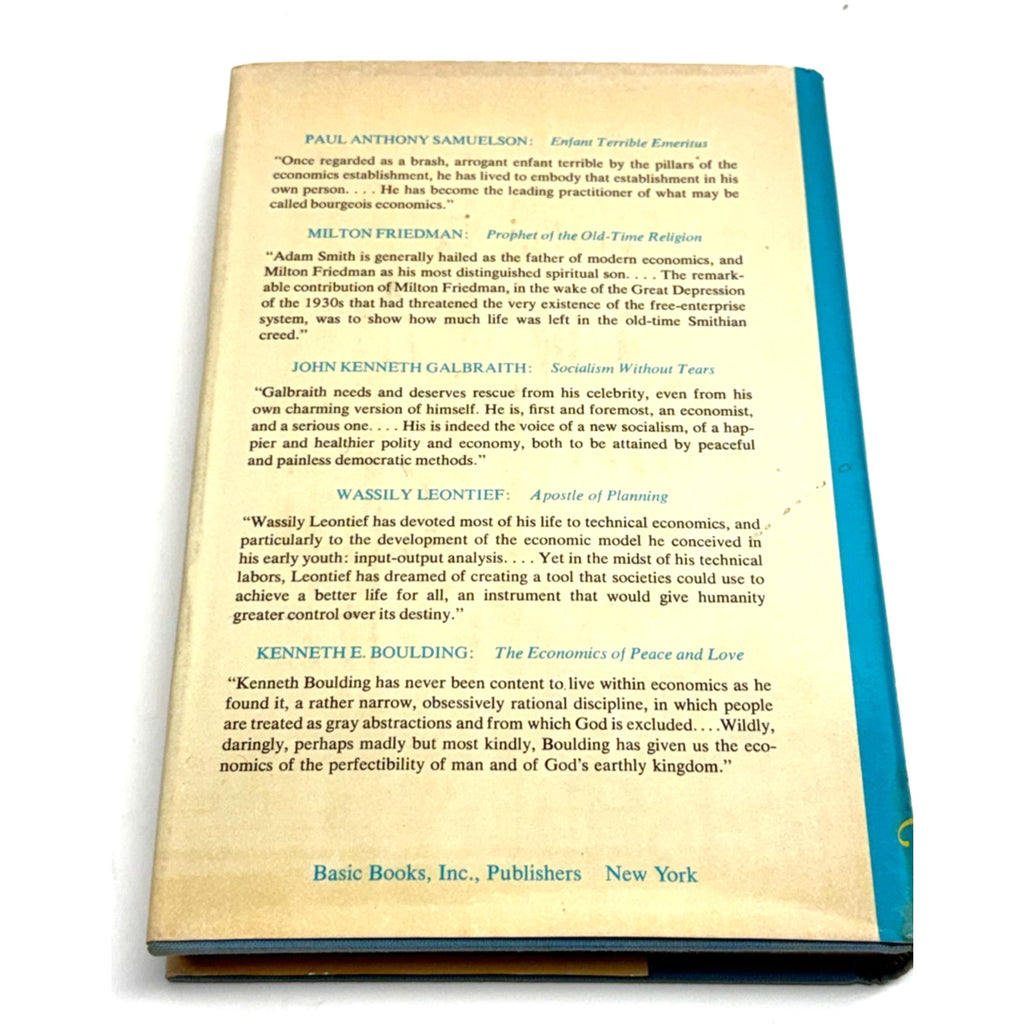 Vintage The Economists by Leonard Silk Vintage 1976