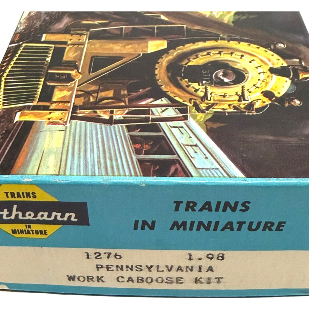 Vintage Athearn Item No 1276 PRR Work Caboose #MW985 - HO Model
