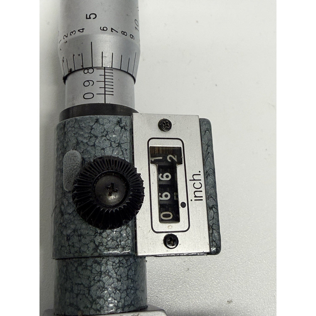 VINTAGE Mitutoyo 0.001” Depth Micrometer Set 0”- 6” Depth Mic