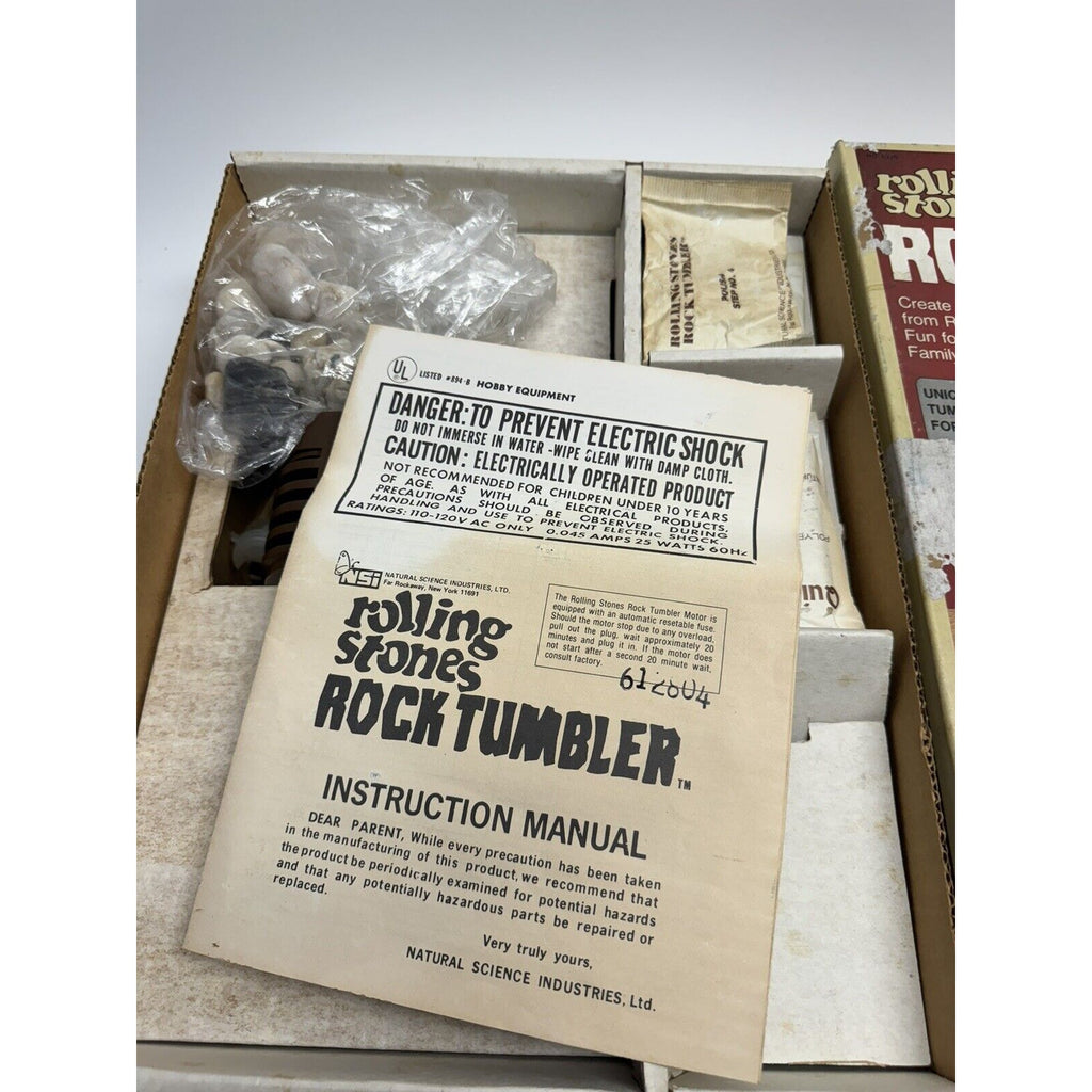 VINTAGE NOS NSI Rolling Stones Rock Tumbler 1997 NO.633C