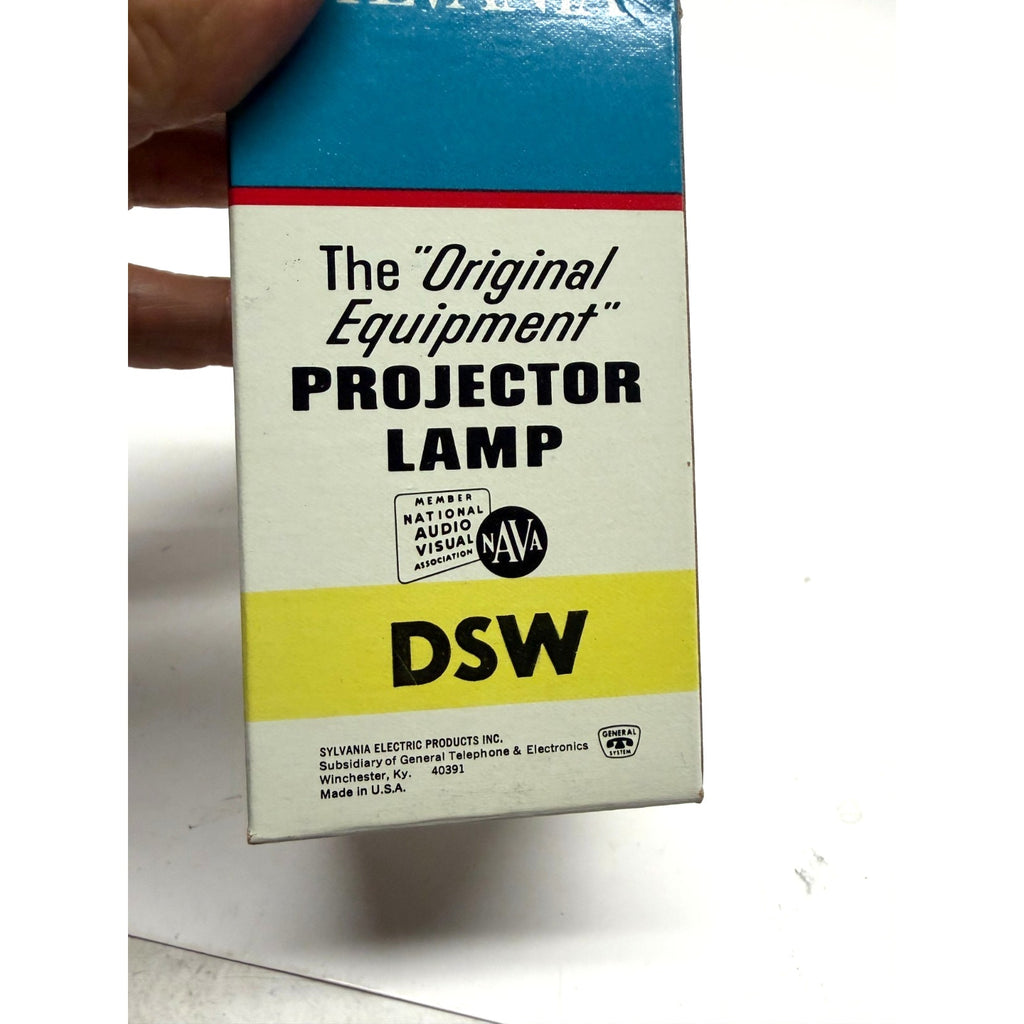 Vintage Sylvania DSW Projector Projection Lamp Bulb 200W 24V GE * AVG. 25