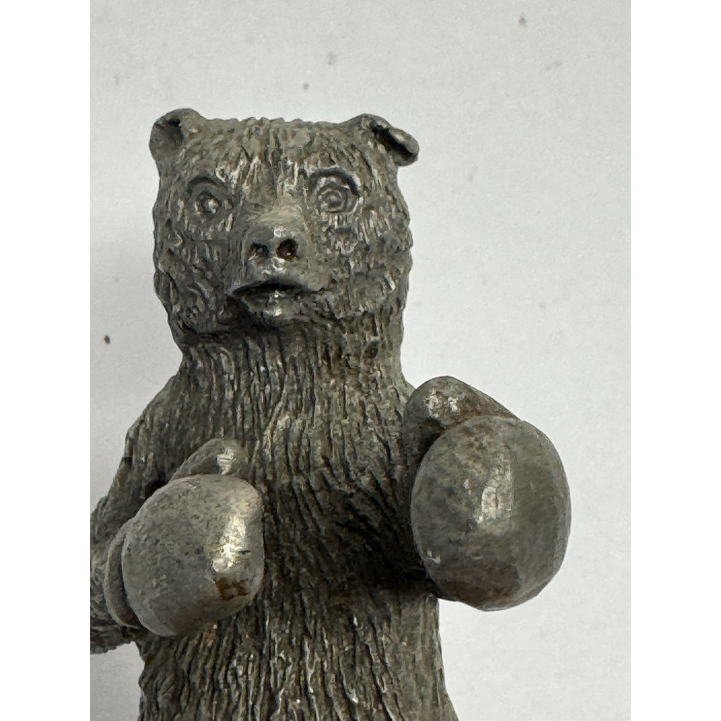 Vintage Lance Fine Pewter Sculpture 3" Figurine Sculpture Made in USA