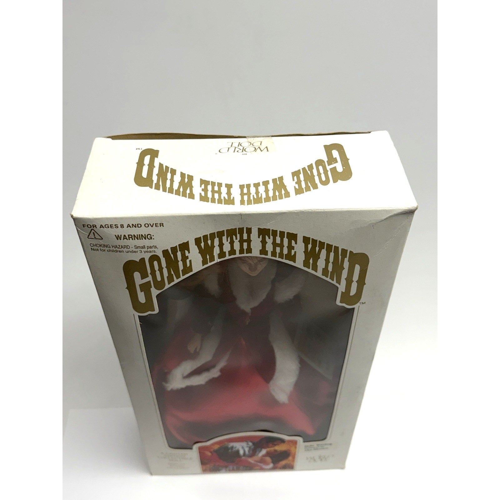 VINTAGE SEALED 1989 Gone With the Wind World Doll Belle Watling Red Gown 71181