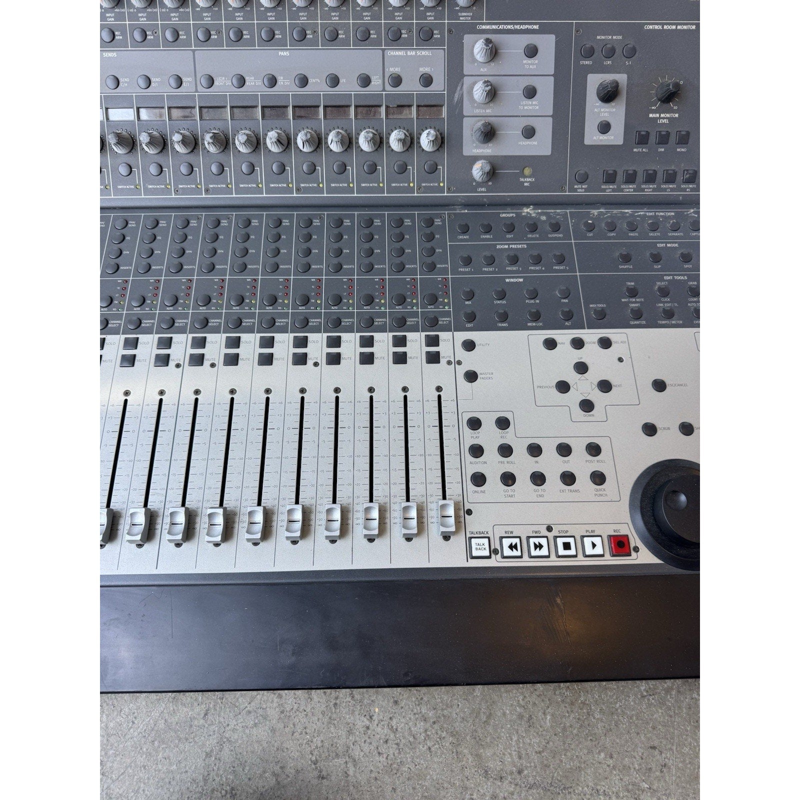 Digidesign Focusrite MC124 Control24 Protools Professional Mixer Console WORKS!