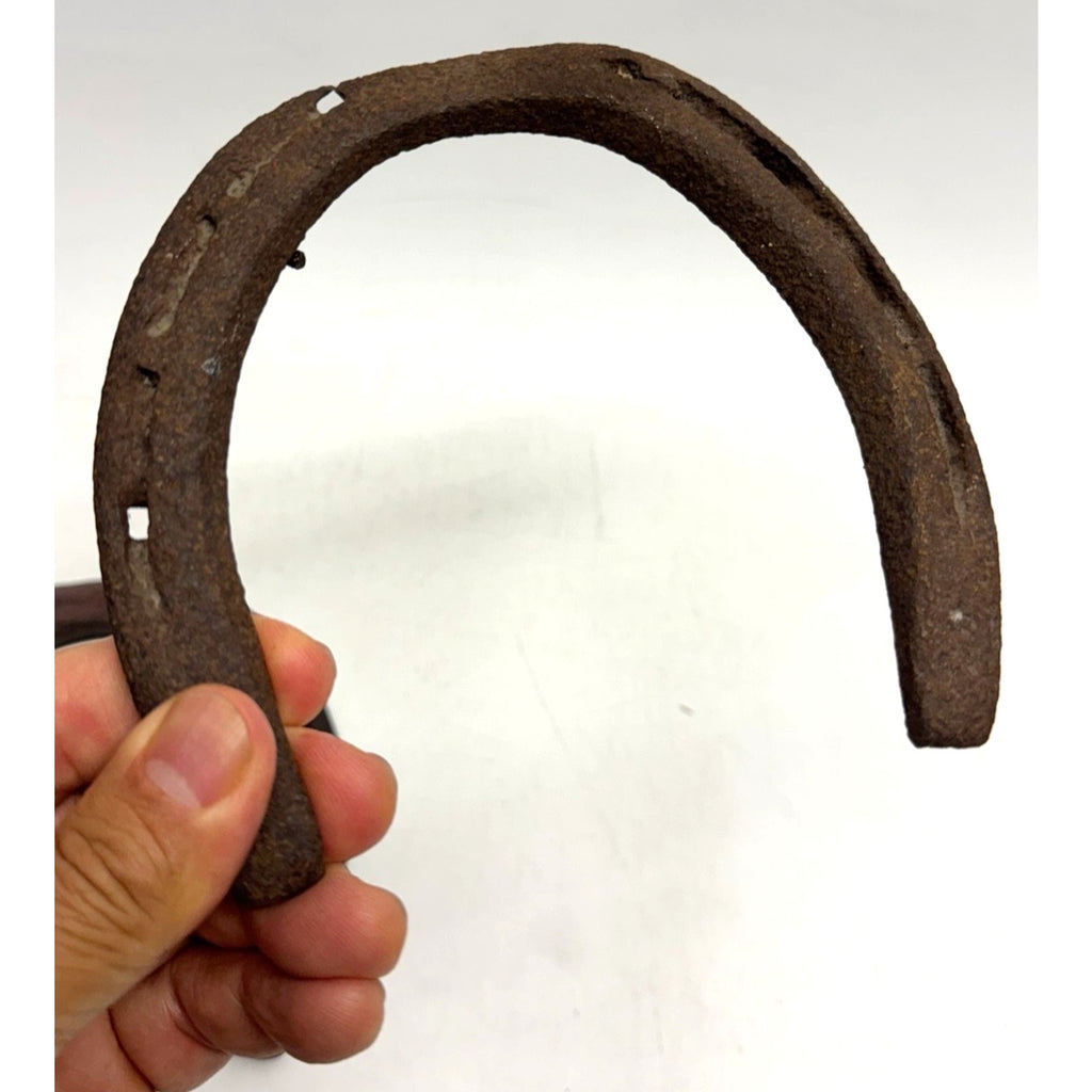 Vintage Lot of 2 Antique Handmade Lucky Horseshoe Collectible