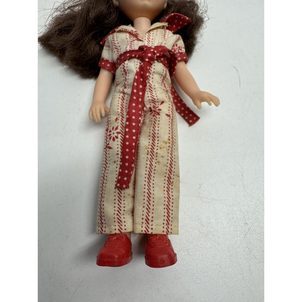 Vintage 1977 Vogue Ginny Collectible 8” Poseable Doll Moving Eyes