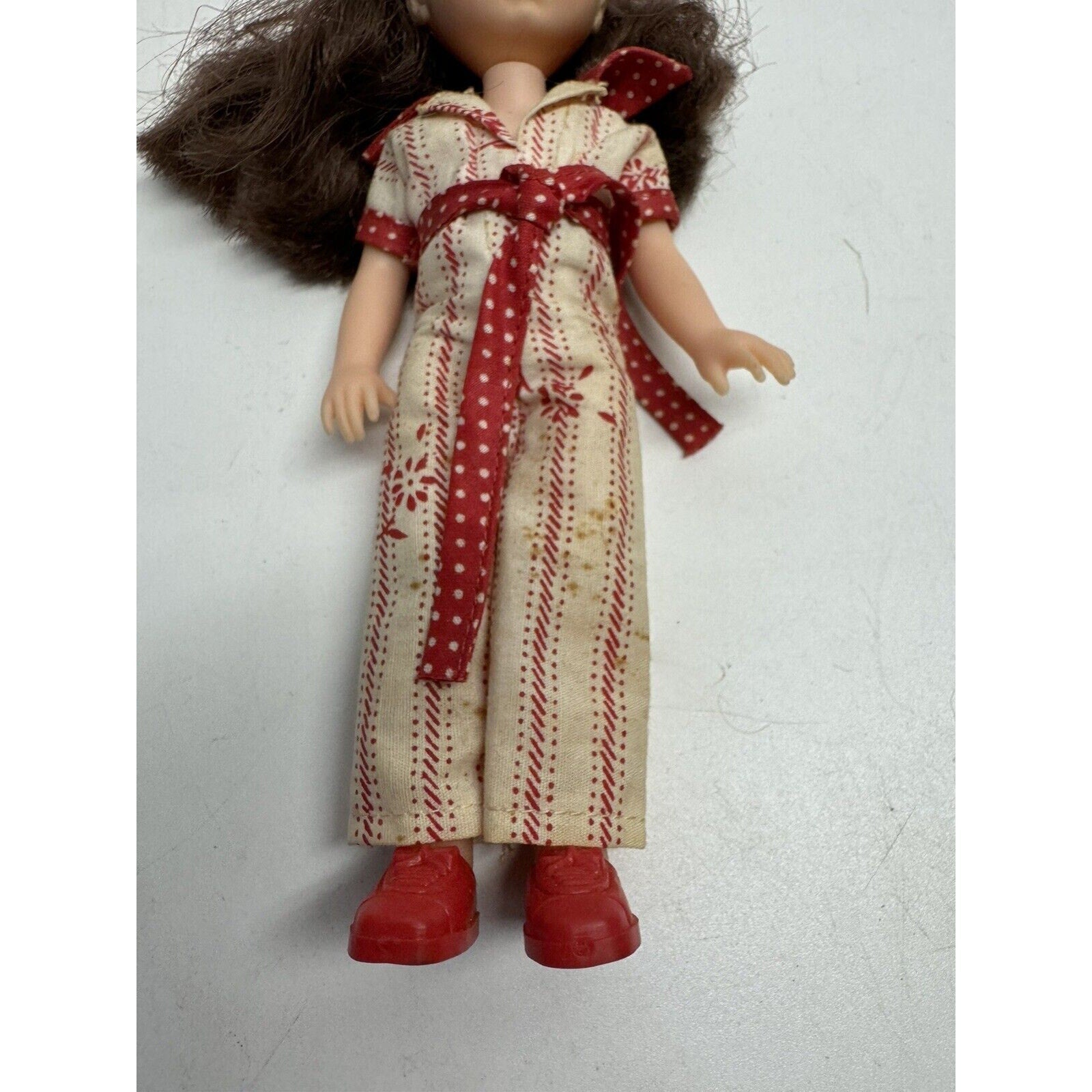 Vintage 1977 Vogue Ginny Collectible 8” Poseable Doll Moving Eyes