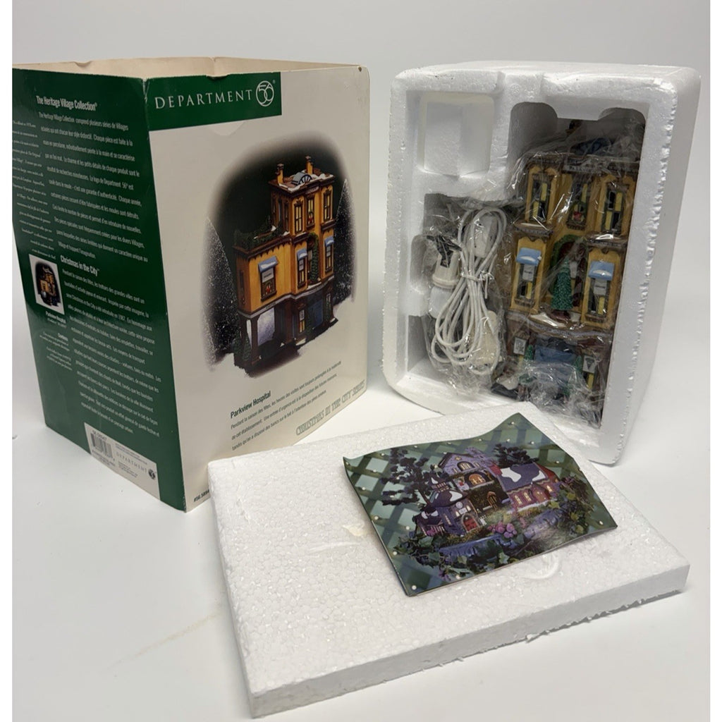 VINTAGE SEALED NEW DEPT 56 "Christmas in the City" - PARKVIEW HOSPITAL - 58947