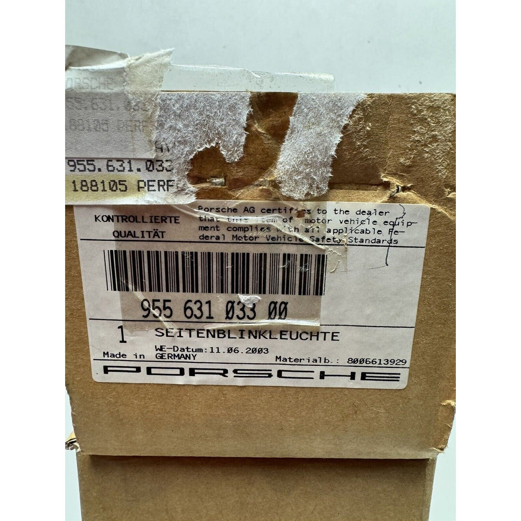 VINTAGE NOS Porsche Cayenne Side Indicator Light LEFT Drivers Side '03-'06