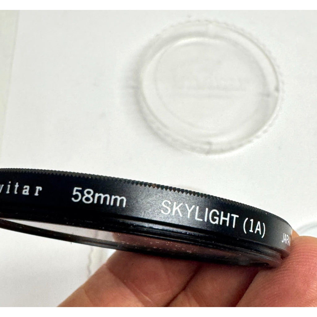 VIVITAR 58mm Skylight 1A Filter