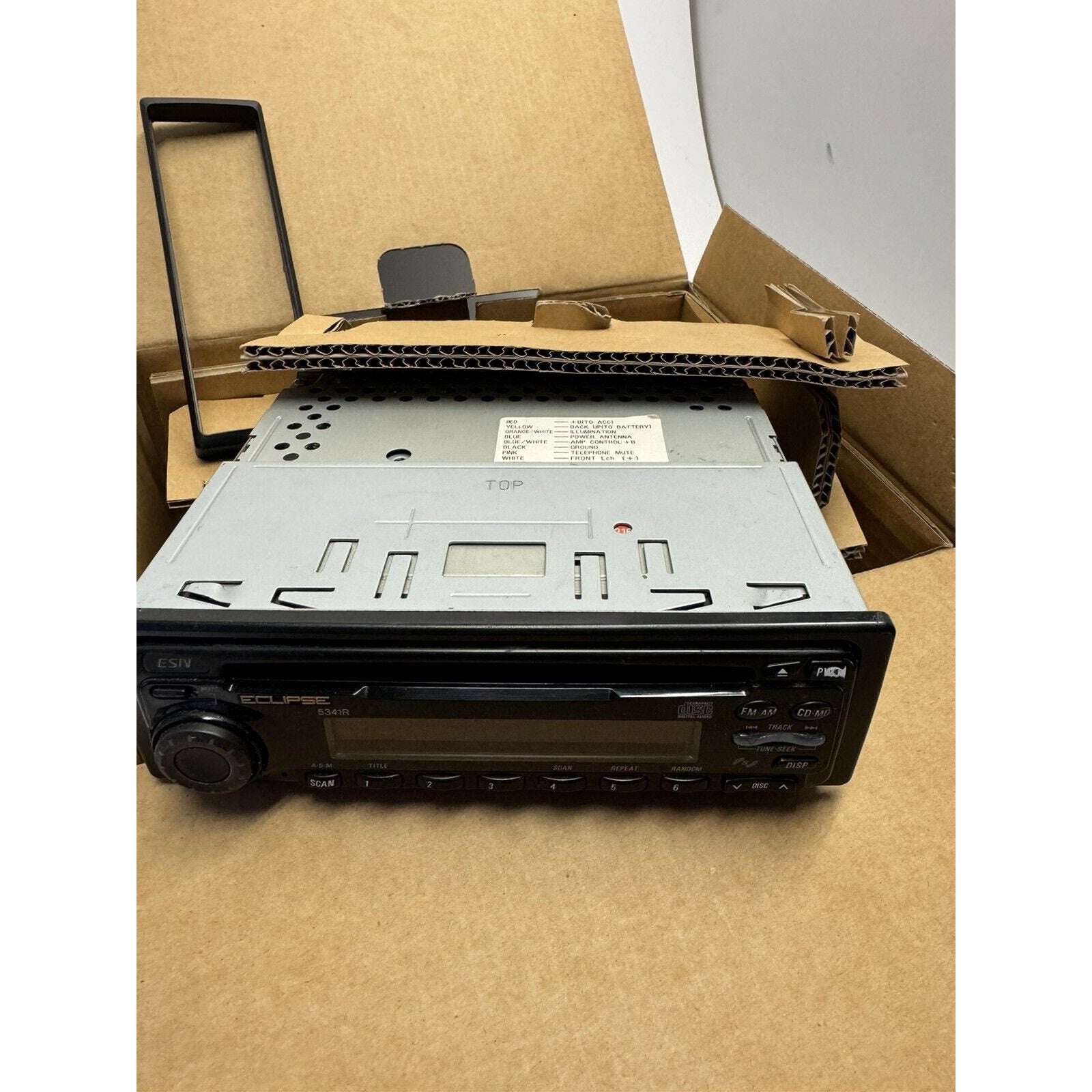 VINTAGE NOS Eclipse 5341R CD Player Radio Changer Controller by FUJITSU, JAPAN