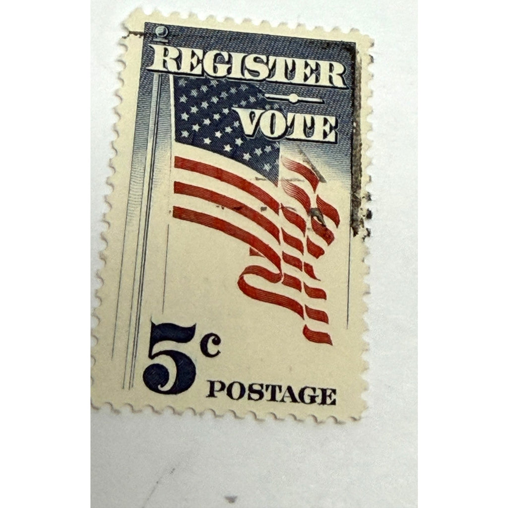 Vintage 1964 COMMEMORATIVE SET OF 7 U.S. POSTAGE STAMPS