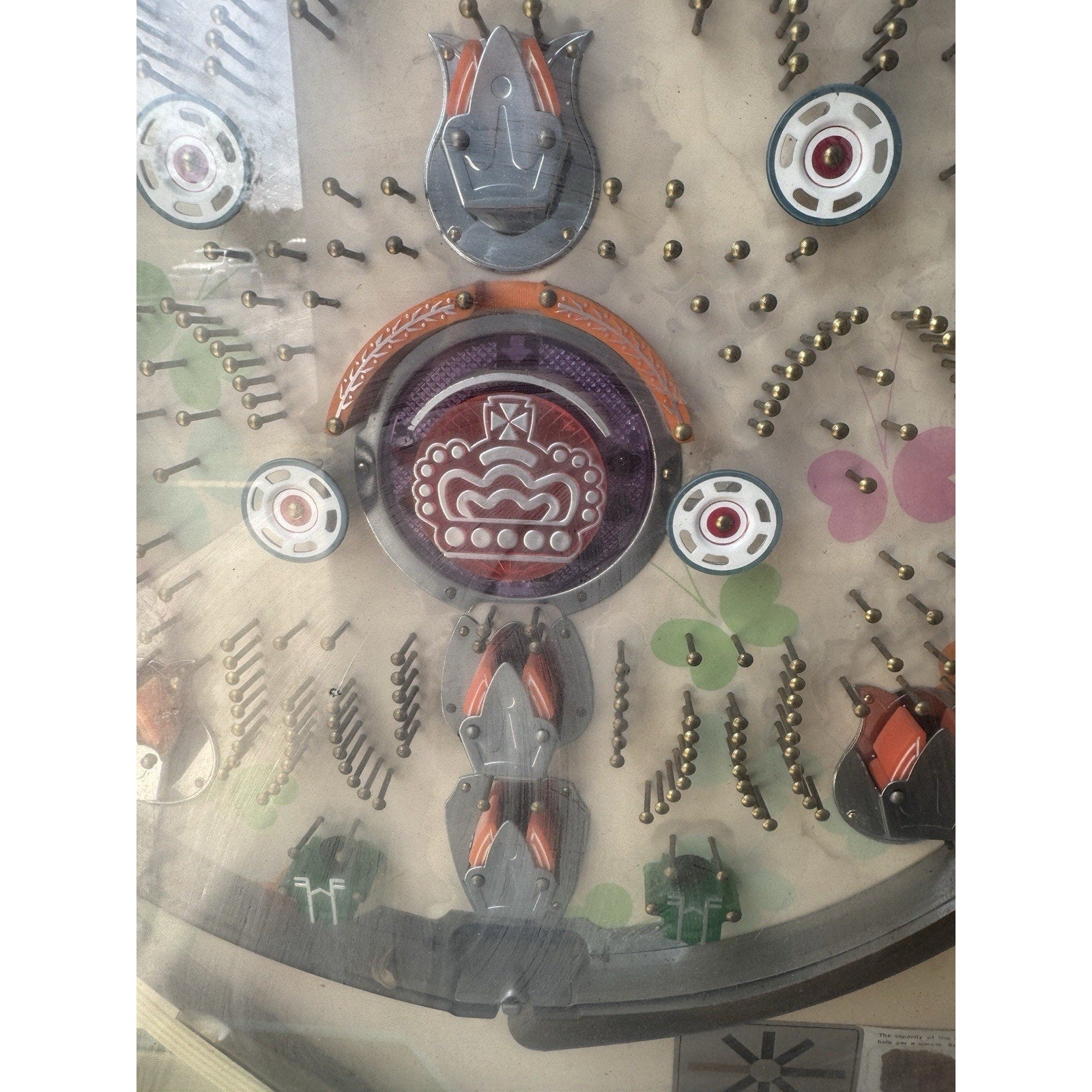 Vintage Nishijin Pachinko Machine Ball Plinko Arcade Untested Japanese W/ Balls