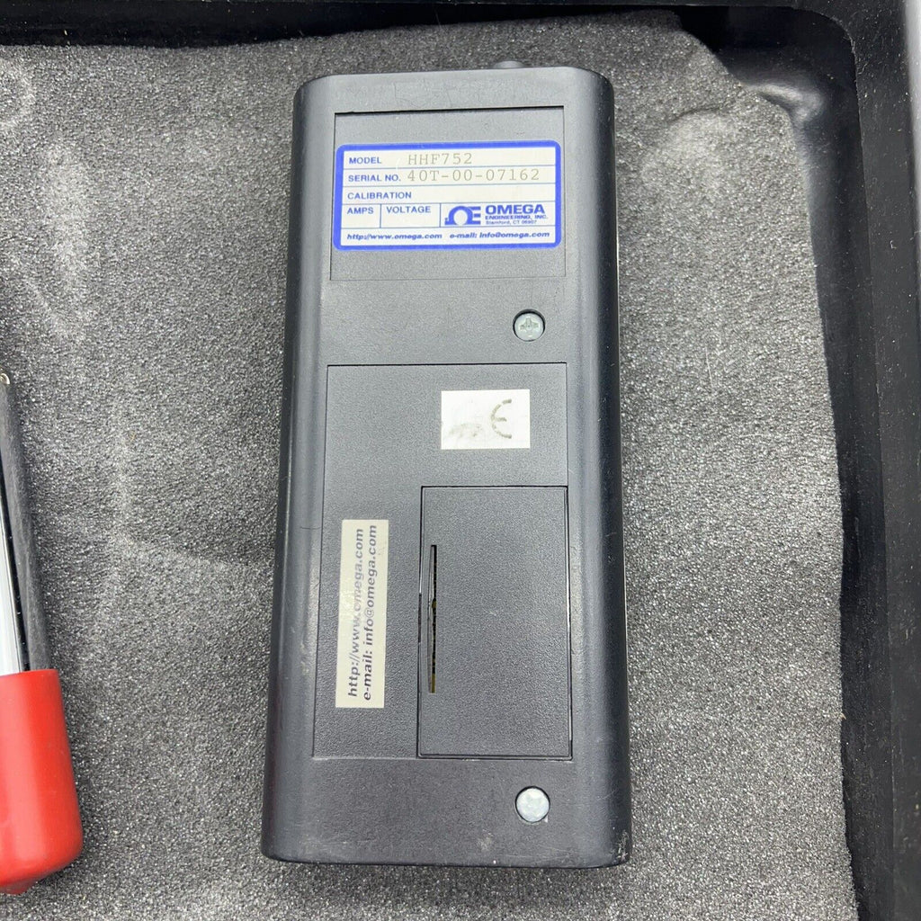 VINTAGE Omega Engineering HHF752 Digital Thermometer Anemometer Meter USA MADE