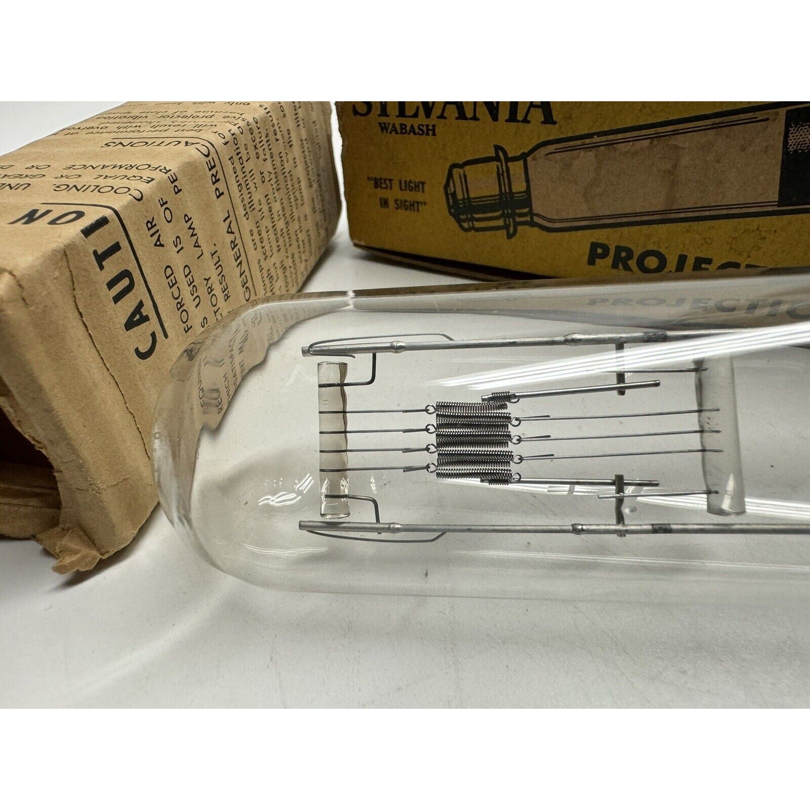 CLG CLS SYLVANIA Projector Bulb Projection Lamp BLUE TOP 750w NOS ORIGINAL BOX