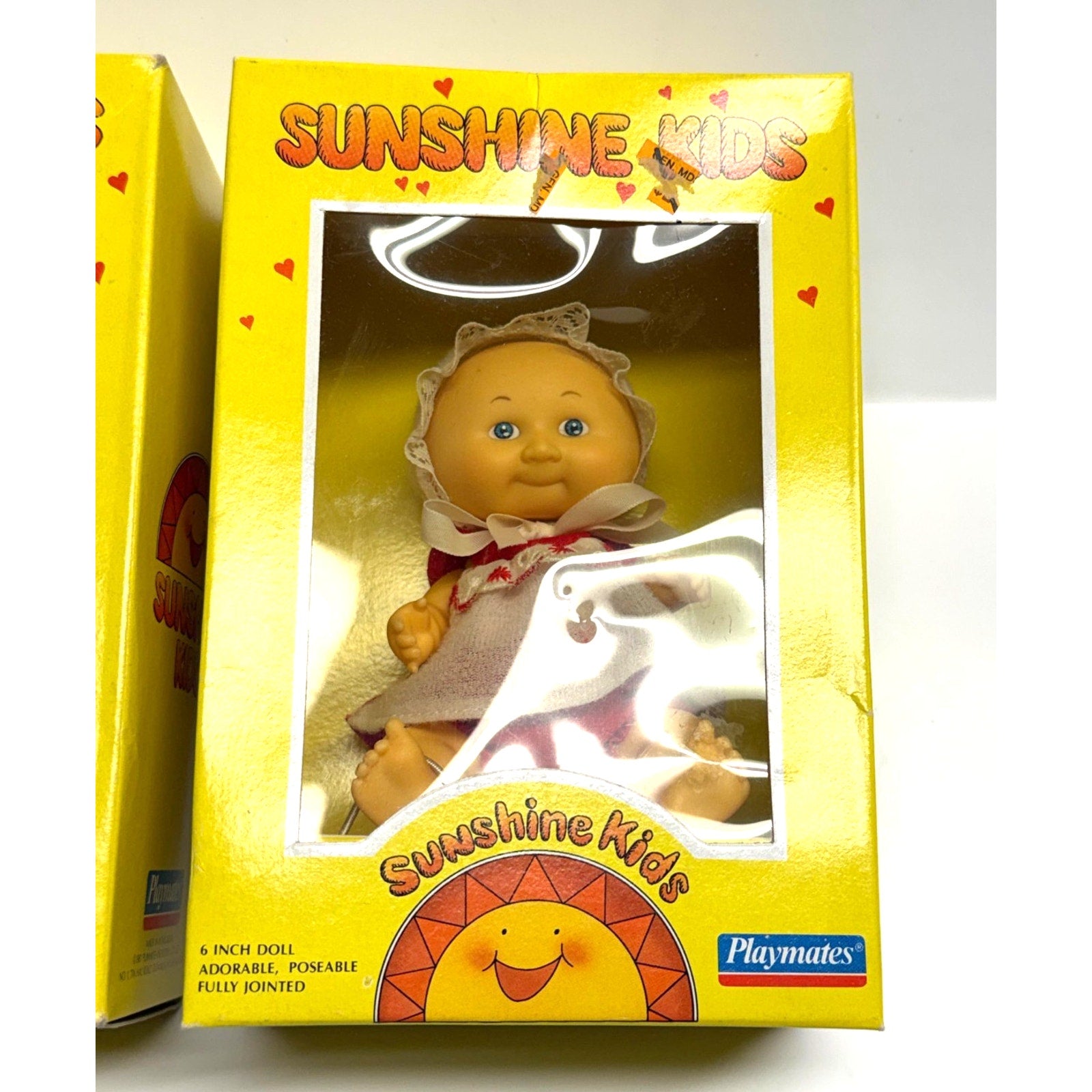Vintage NOS Lot of 2 RARE 1981 Sunshine Kids Baby Doll Playmates