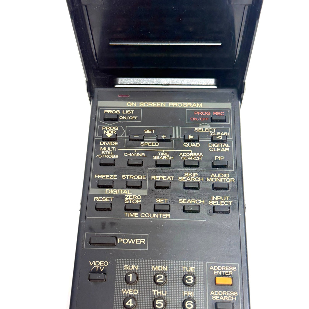 Vintage Genuine Mitsubishi 939P260A1 VCR Remote Control OEM Tested HS-U30 HS-U50