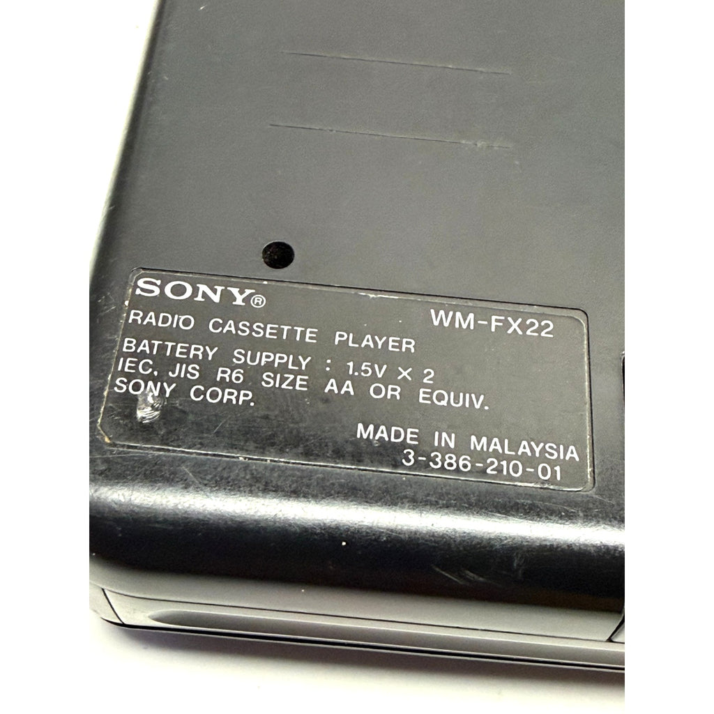 Vintage Sony Walkman WM-FX22 FM/AM Cassette Player - Parts Only