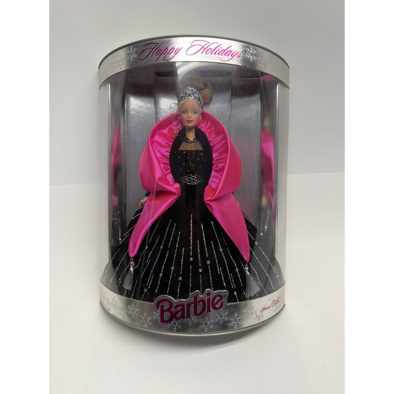 Vintage NEW Happy Holidays Barbie (1998) Fashion Doll NRFB Mattel