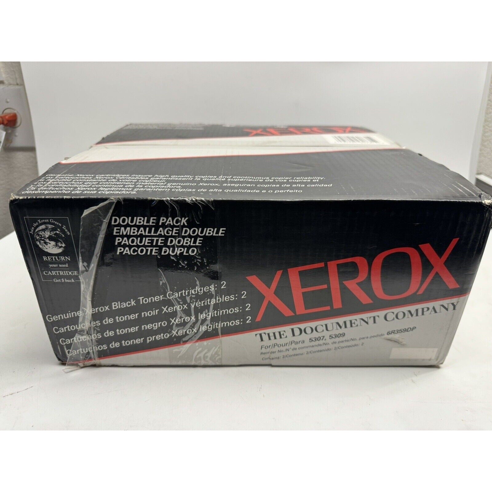 VINTAGE FACTORY SEALED Genuine Xerox 6R359DP Black Toner Cartridge For 5307 5309