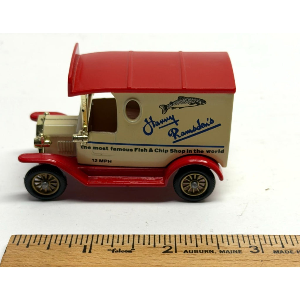 Vintage Lledo Models of Days Gone (1985) "1920 Model T Ford Harry Ramsdens" Van