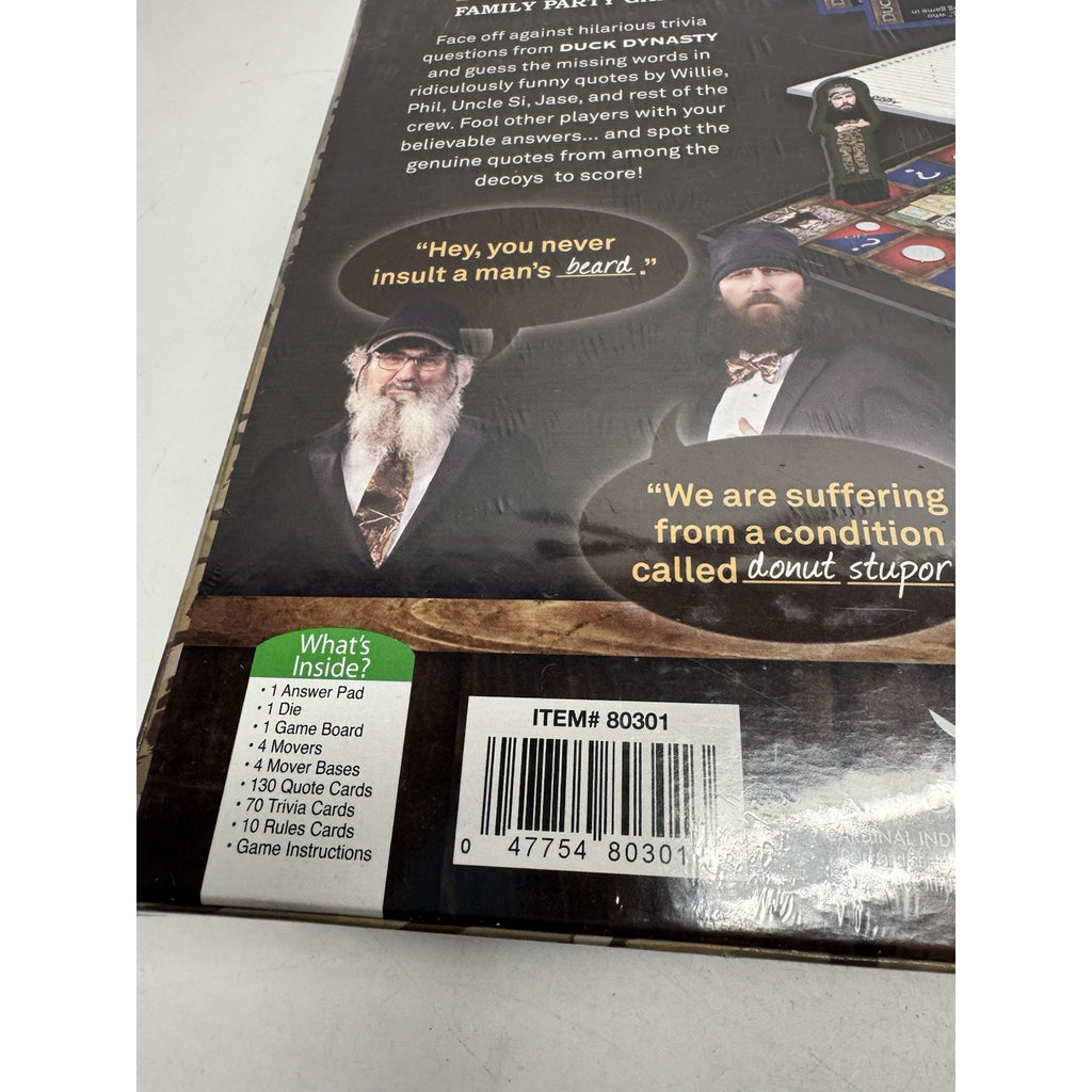 FACTORY SEALED Duck Dynasty Redneck Wisdom Board Game