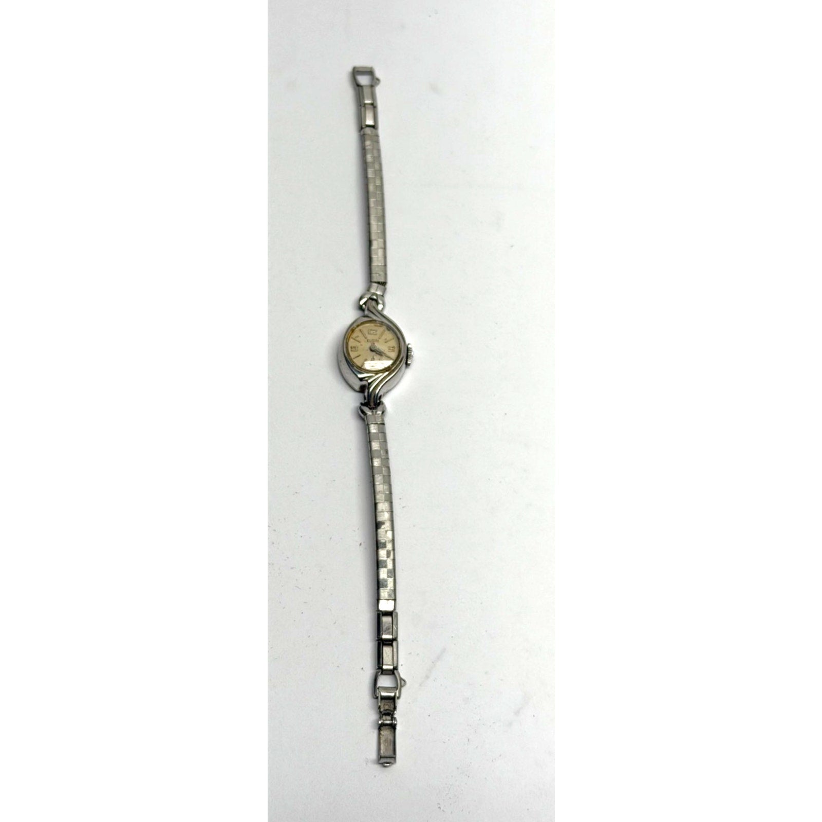 Vintage Elgin Ladies Mechanical Wristwatch 833A USA Deco Runs