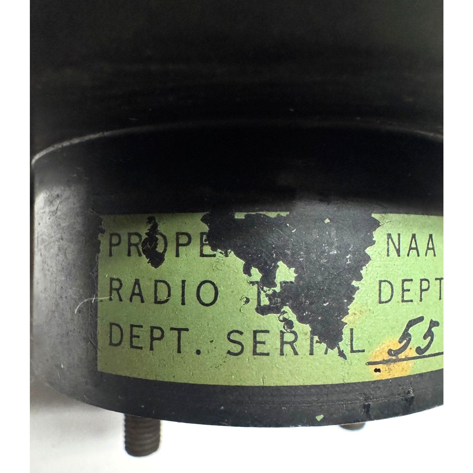 Vintage Simpson Model 59 Rectangular Analog AC Voltmeter.