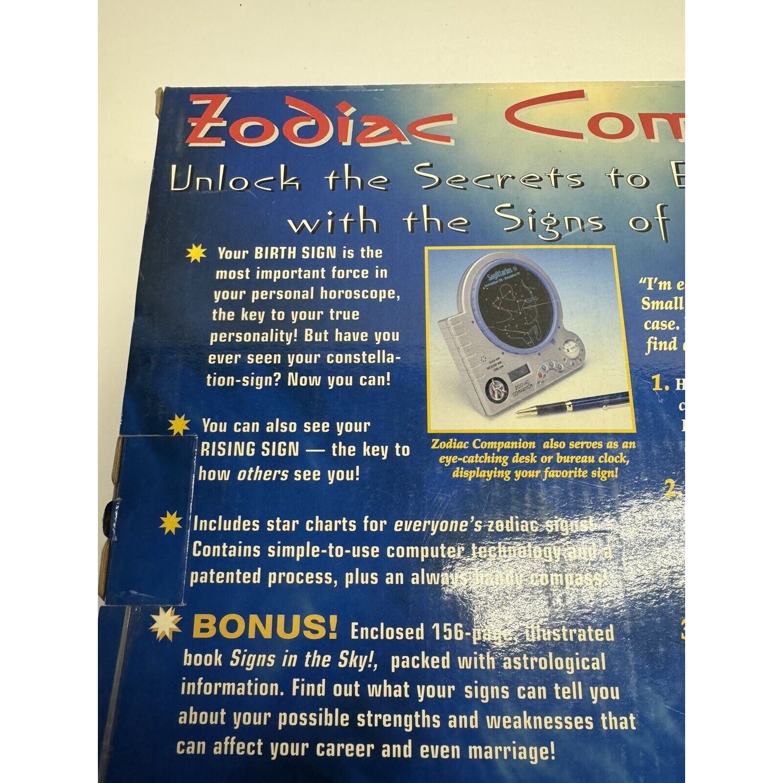 VINTAGE FAC SEALED Zodiac Companion Find Anyone's Birth Sign In the Night Sky