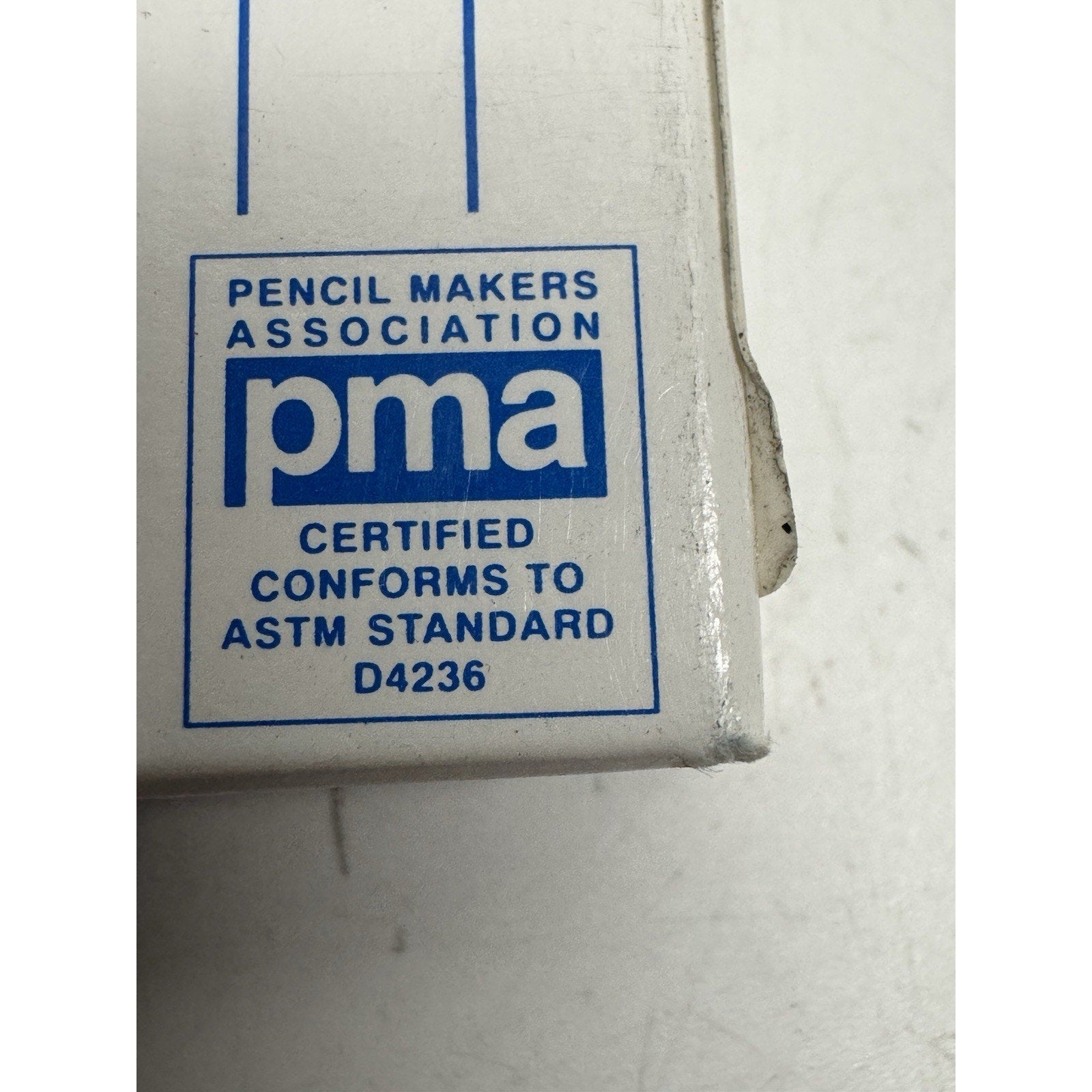 Lot of 5 VINTAGE Bonded Lead Tipped Hexagon Pencils PMA Certified D4236 Made USA