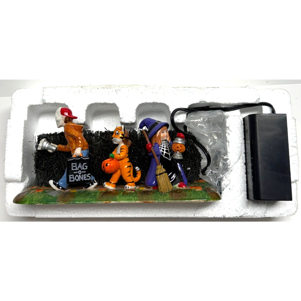 Vintage NEW Dept 56 Lighting Up Halloween #55238 - Snow Village Accessories