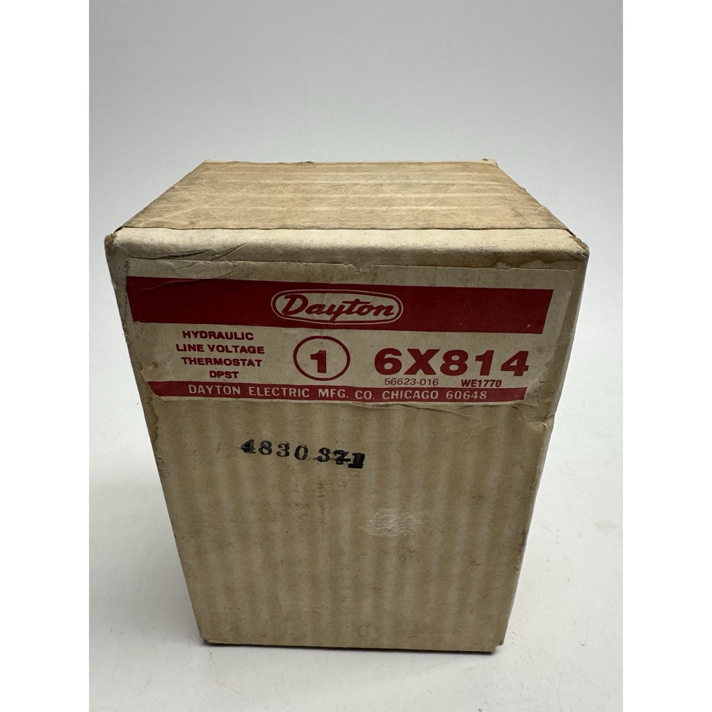 VINTAGE FACTORY SEALED Dayton Hydraulic Line Vontage Thermostat DPST 6X814