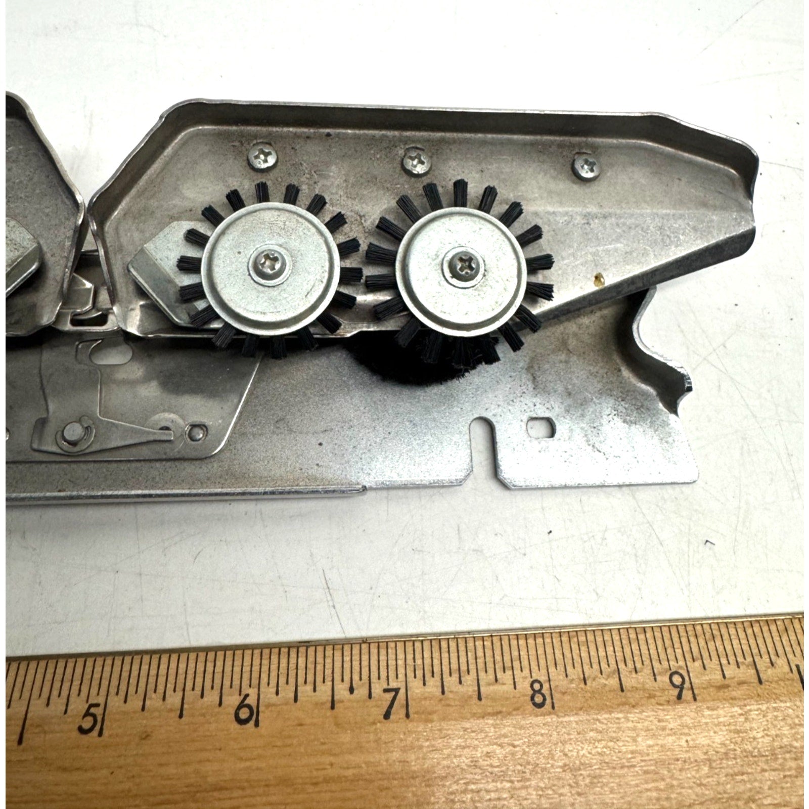 VTG Toyota KS901 Punched Card Knitting Machine Top Lid Gear Fabric Presser Part