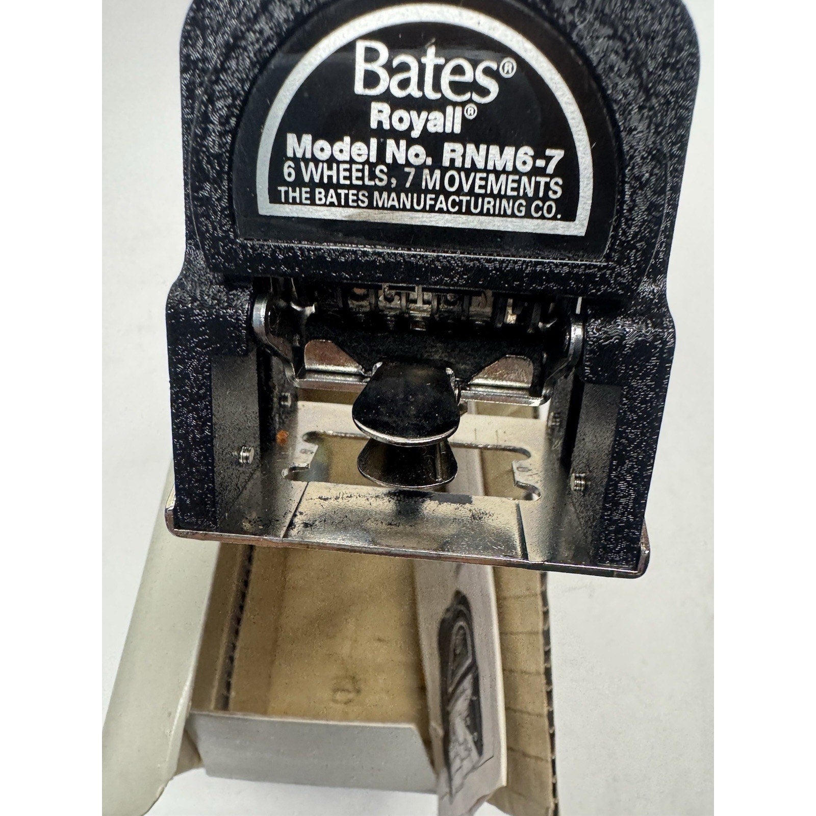 VINTAGE NOS Royall Economy Numbering Machine, Model RNM6-7