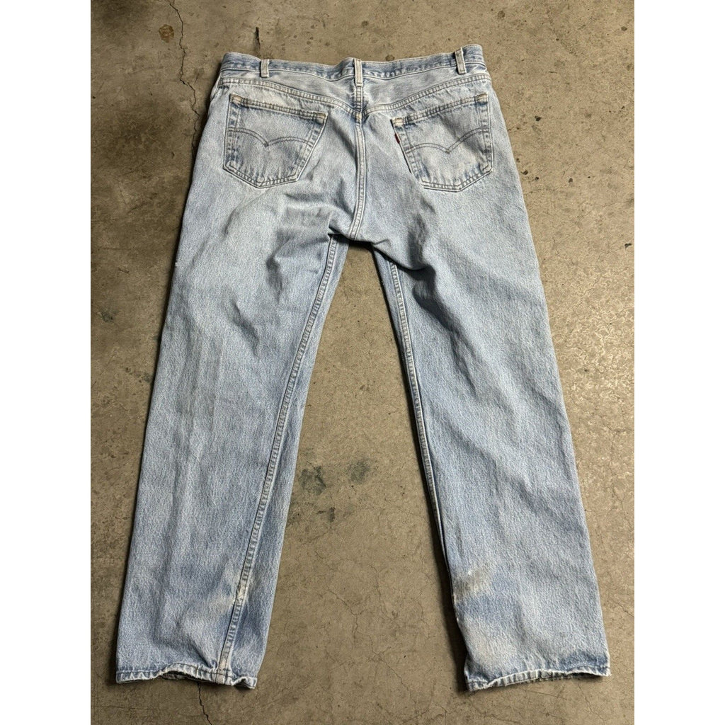 Vintage 1980s Levi's 501-0115 Denim Jeans W36 L30 Made in USA