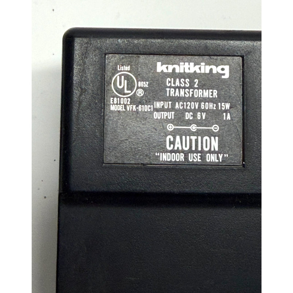 Knitking Class 2 Transformer (Model VFK-610C1) Made in Japan