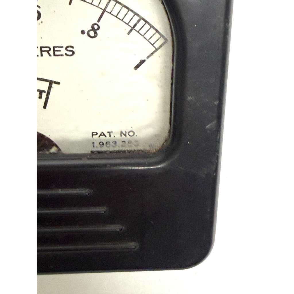 Vintage Triplett Model 327-A DC Milliamperes Panel Meter Analog Gauge