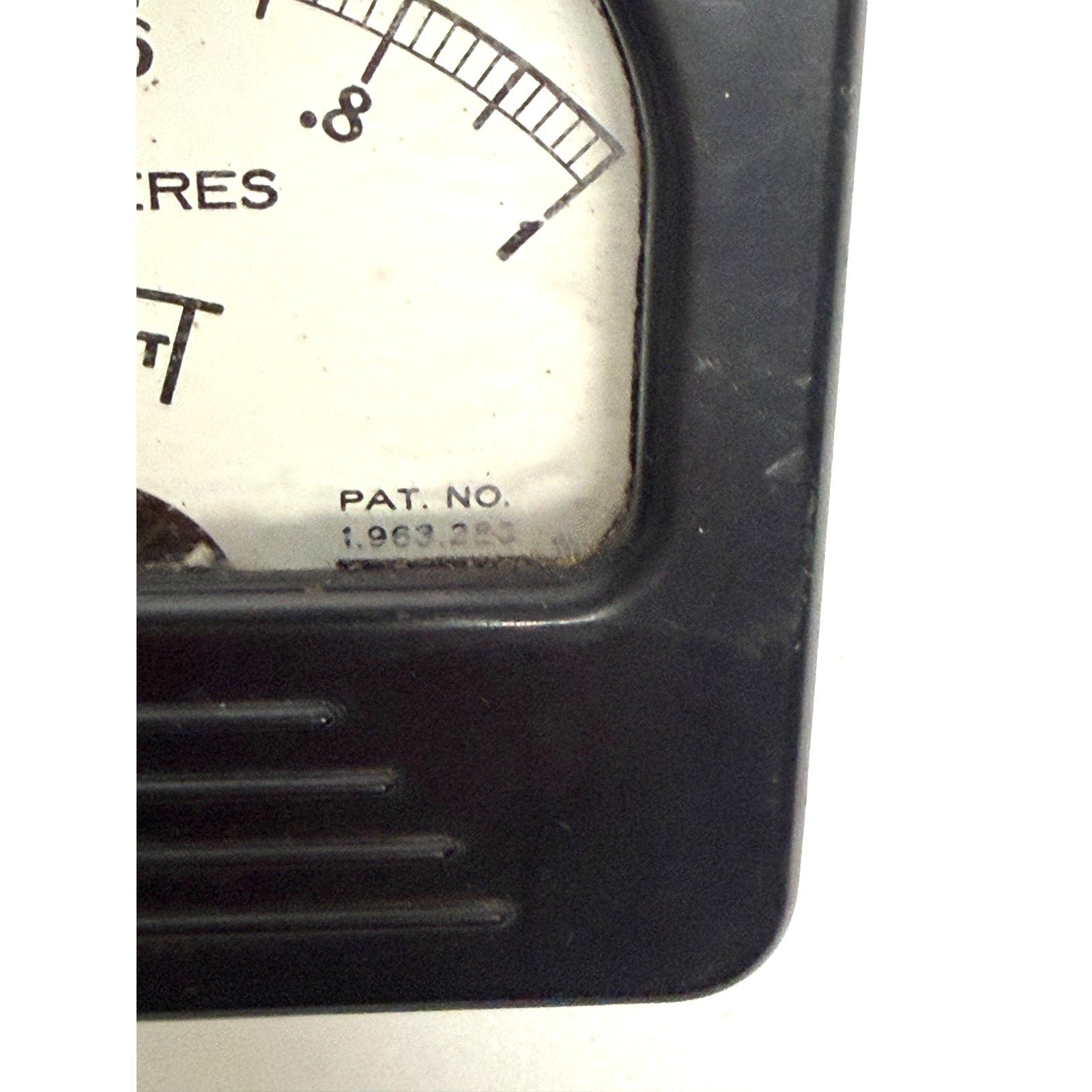 Vintage Triplett Model 327-A DC Milliamperes Panel Meter Analog Gauge