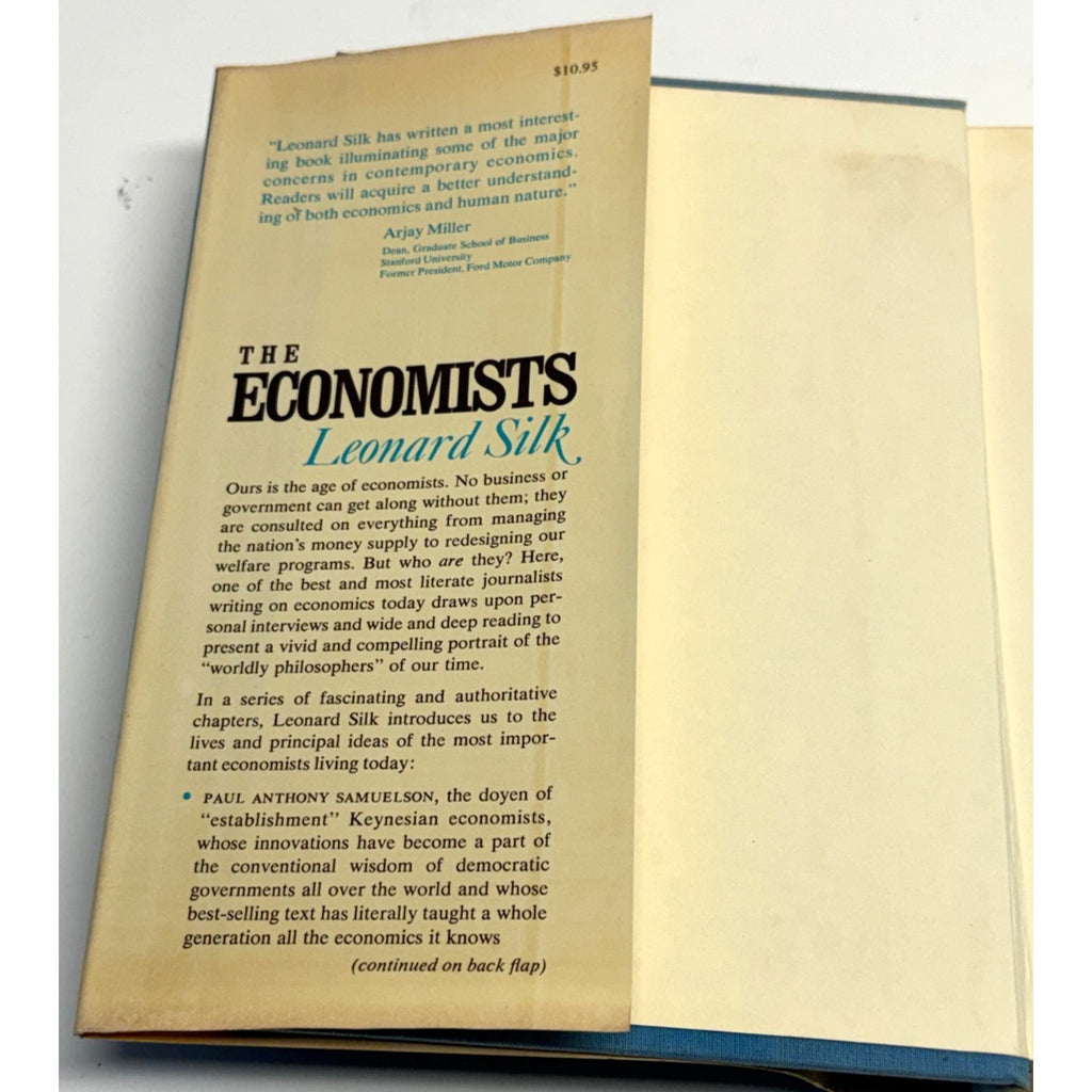 Vintage The Economists by Leonard Silk Vintage 1976
